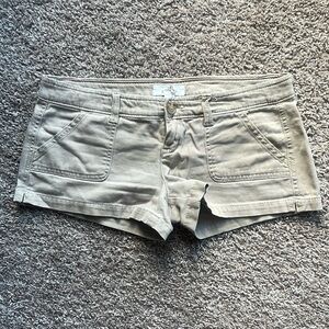 Hollister Khaki Shorts